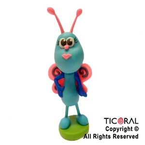 ADORNO MARIPOSA TI TI BICHI KIDS A. PORCELANA FRIA x 1